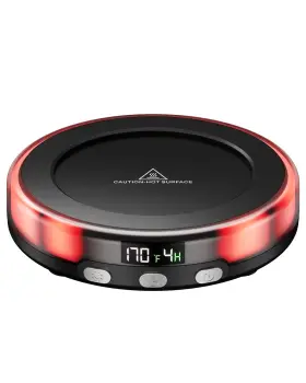 Cw-02 Gaiatop Coffee Mug Warmer For Desk 3 Temp Settings 2-9hrs Timer Colorful