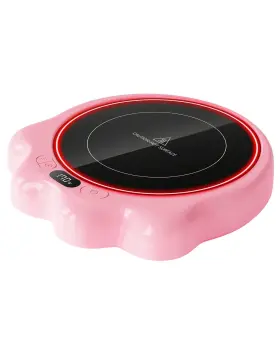 2-10h Gaiatop Cw-04 Mug Warmer 50w Cute Cat Paw Cup Warmers 3 Temp Settings Auto Shut Of