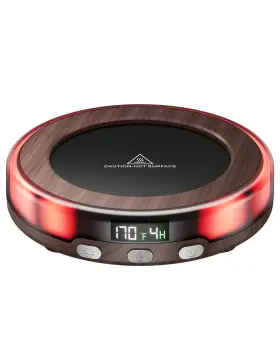 Ds1217 Gaiatop Coffee Mug Warmer For Desk 3 Temp Settings 2-9hrs Timer Colorful Romantic