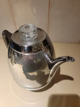 33p30 Ge Vintage 1950s General Electric Potbelly Perculator Working Perfect #2