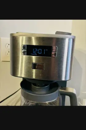G7cdaasstss Ge Drip Coffee Maker With Timer 12-cup Glass Carafe Pot Adjust #3