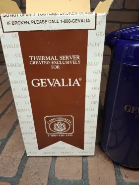 Gevalia 427014539891 Thermal Server Kaffe 1 Quart Blue #3
