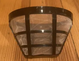 Gecma409-u Gevi 4 Cup Coffee Maker Model Part Permanent Reusable Filter Basket