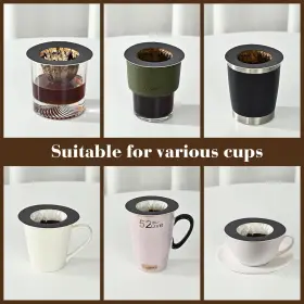 Dcb1002 Gifts Ufo Coffee Filter Paper Bag Hanging Ear Drip Single Serve Disposa
