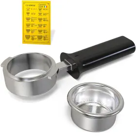 Gladwise 716407172690 Oem Gaggia Bottomless Portafilter 58mm - Authentic Italian With 3