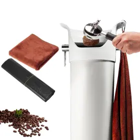 Gliery 643519350968 Knock Box For Espresso Grounds Commercial Floor Standing Barista Style Absor