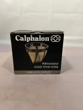 Gold Tone 016853054725 Calphalon Permanent Filter - Fits Coffee Makers Free Ship