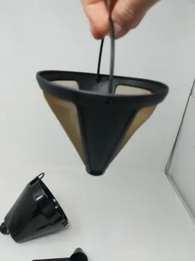 Dcc-3200 Gold Tone 654114753682 Cuisinart Replacement Part Coffee Filter And Basket Scoop Spoon Oem #3