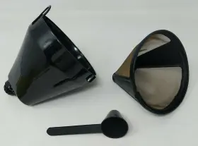 Dcc-3200 Gold Tone 654114753682 Cuisinart Replacement Part Coffee Filter And Basket Scoop Spoon Oem