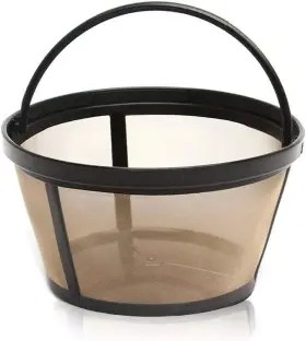 Sns192b00gpxta0c Gold Tone Permanent Basket-style Coffee Filter Designed For Mr. 10-12 Cup