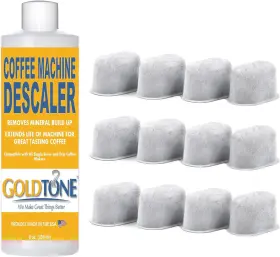 Goldtone 313034923932 Charcoal Water Filters And Descaler For Keurig - Compatible