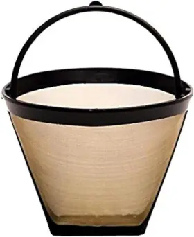 Goldtone 445042974927 Reusable Cup No.2 Cone Coffee Filter Permanent Plastic Filter- S