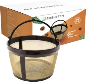 6659 Goldtone Reusable 4 Cup Basket Coffee Filter For Mr. Makers And Brewers