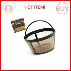 Goldtone 788643920038 Reusable 8-12 Cup Basket Coffee Filter Fits Mr. Makers And Brewe