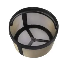 Goldtone 788643921493 Basket Mesh Bottom Reusable Coffee Filter 1 Pack Black/gold