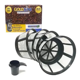 Goldtone 788643922049 Brand Reusable 8-12 Cup Basket Filter Coffee Nylon M