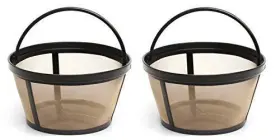 8541893147 Goldtone Products 2 X Permanent Basket-style Gold Tone Coffee Filter Designed For 10-12 Cup #2