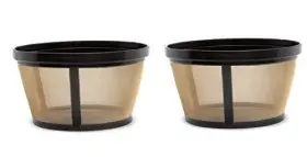 8541893147 Goldtone Products 2 X Permanent Basket-style Gold Tone Coffee Filter Designed For 10-12 Cup #3