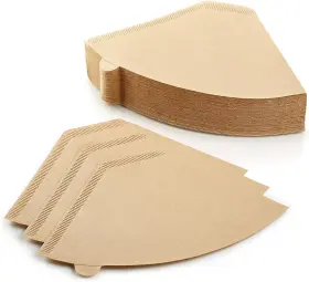 Goodcups 744110483680 #4 Natural Cone Coffee Filters Unbleached Eco-friendly 100 Count