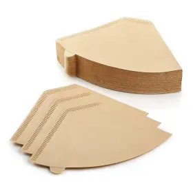 Goodcups 760851770810 100 Pcs Unbleached Coffee Filters For 8-14 Cup Makers - Drip And Pour Over