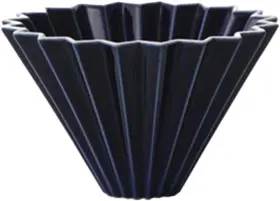 Goodening 313034052083 Origami Filter Cup Ceramic Pour Over Coffee Maker Non-electric