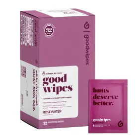 Goodwipes 850063534031 Flushable Wipes Soothing Botanicals And Aloe Soft Individually Wrapped But