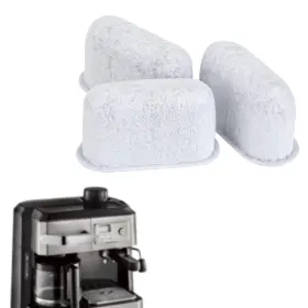 1043244 Gosknor 3pcs Activated Charcoal Coffee Maker Filters For Delonghi Espresso Machines