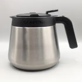 Gcm2218 Gourmia 2-in-1 Coffee Maker 12 Cup Single Serve Pod Thermal Carafe
