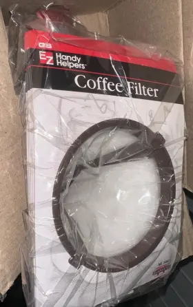 3460 Gs 12 Pack Reusable Coffee Pot Filters Cone Strainers Nylon Ez Handy Helpers-nib
