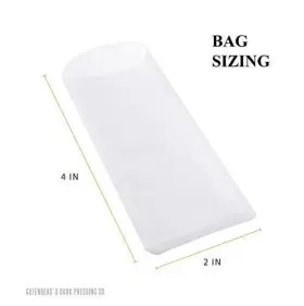 Gutenbergs Dank Pressing Co. 672975278182 Tough Tea Filter Bags 10-100 Packs Nylon All Micr #3