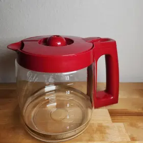 43253r Hamilton Beach Vintage Red 12 Cup Carafe For Model