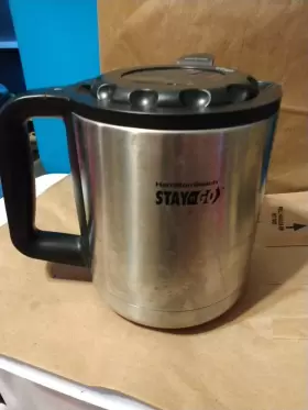 45237r Hamilton Beach Stay Or Go Coffee Maker Stainless Replacement Carafe #2