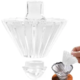 Amus-hf-jjl-1667-001 Hannafires 2-in-1 Convertible Style Coffee Filter Shape Fixed Tool For V60 And Basket Pour