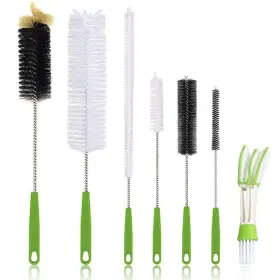 Haomaomao 781520253908 7 Pack Bottle Brush Cleaning Set With Long Handles For Cleaner Bottles Cups Pipe