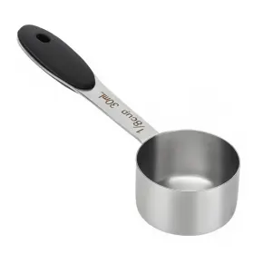 Haosieorx48vwgiq Haosie 30ml 1/8 Cup Coffee Scoop Stainless Steel Measuring Silver