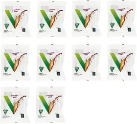 Hario 744110617832 10 Pack Coffee White Paper Filters Size 02 1000 Sheets Total