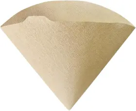 Hario 744110719499 V60 Paper Coffee Filter Size 01 Natural 100ct #2