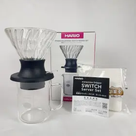 Ssd-5012-b Hario V60 Immersion Dripper Set With 40 Paper Filters And Beaker