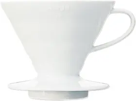 V60-02w Hario V60 Ceramic Coffee Dripper Size 02 White