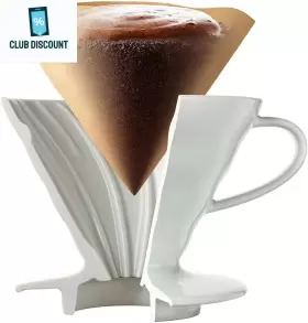 Vcf-02-100mk Hario V60 Paper Coffee Filters Size 02 Natural 100ct Boxed #3