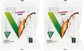 Vcf02100w2s Hario V60 Paper Coffee Filter Size 02 White 200ct