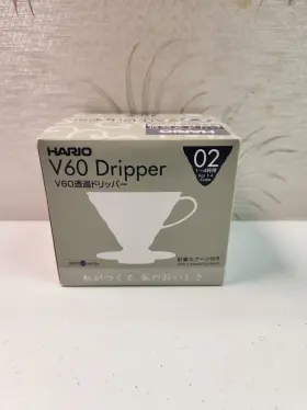 Vd-02w Hario Vd02r V60 02-size Coffee Dripper - White