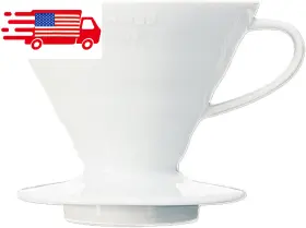 Vdc-01w Hario V60 Ceramic Coffee Dripper Size 01 White