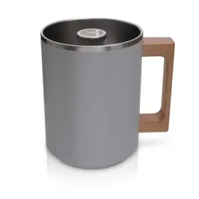 Hastings Collective 353721000172 Pour Over Coffee Dripper - Reusable Filter With Wood Handle