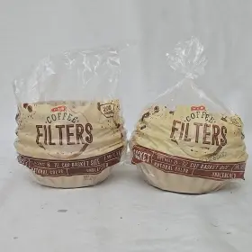 Heb 313045616656 Basket Coffee Filters For 8-12 Cup Makers Natural Color 400 Count