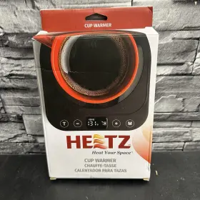 Heetz 014751493004 Coffee Mug And Tea Warmer With Adjustable Temperature 4 Heat Setting