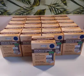 Homebright 849607073440 21 Pkg Descale Cleanse Maintenance Kit For Coffee And Espresso Machine