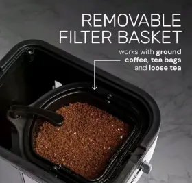 Hcit3bs Homecraft Filter Basket And Reusable For 3-quart Iced Coffee Tea Maker