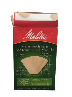 Homelife & Melitta 041163427198 Lot Of 5 Coffee Filters #4 Cone Style Natural And Bamboo Fits 8-12 Cup Machines #2