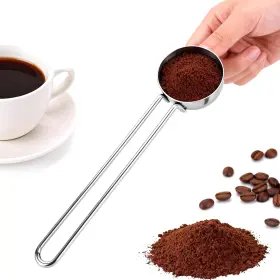 14.00x3.70x2.50cm Homoyoyo P13a1u26914nxr 10g Coffee Scoop Spoon Stainless Steel Tablespoon Silver